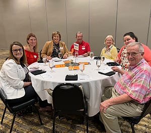 TNC Community table at Nonprofit Connect awards celebration